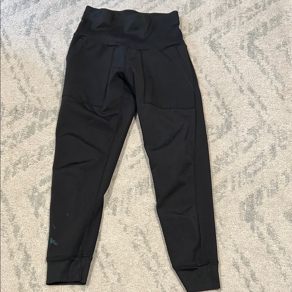 Kids Black Jogger Pants